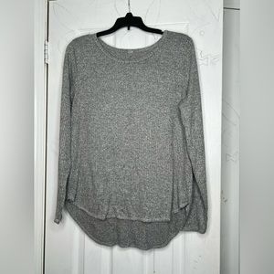 Grey lightweight sweatshirt